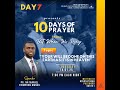 Day 7 || Your Will be done on earth || Pr. Nathaniel Frimpong-Manso
