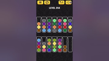 【Ball Sort Puzzle】Level.245 cheat ver