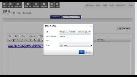 Virtual Binders: Upload documents as Links