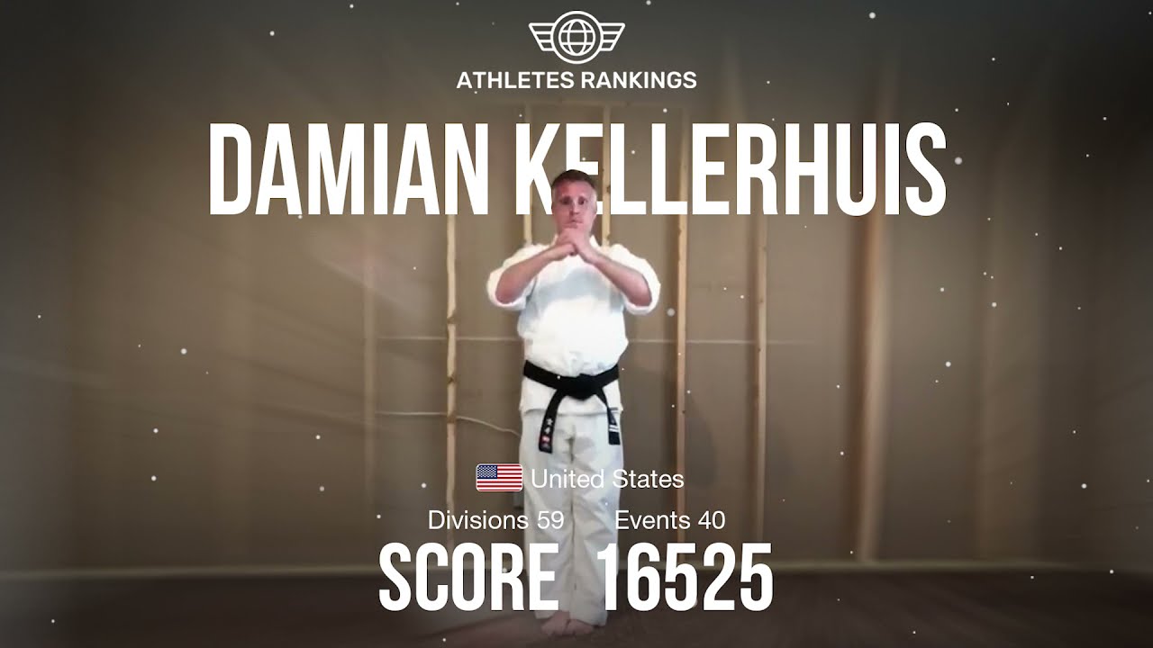 Damian Kellerhuis. TOP-10 Karate Athletes Rankings 2020