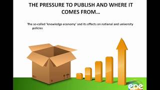 Selecting a journal for your publication Part 1: Pressure to Publish