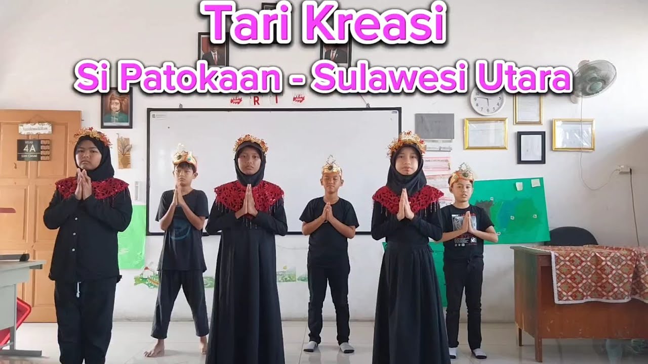 MUDAH DITIRU!!! Tari Kreasi Si Patokaan Sulawesi Utara