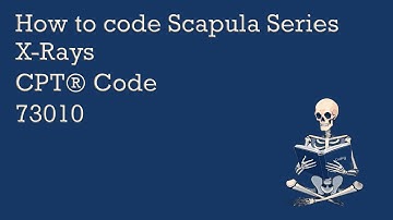 Scapula X-Ray Coding | CPT® 73010 | Radiology Protocols + ICD-10 Strategy