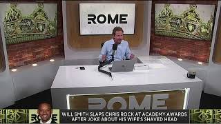Jim Rome on Will Smith slapping Chris Rock at Oscars - Mar 28, 2022