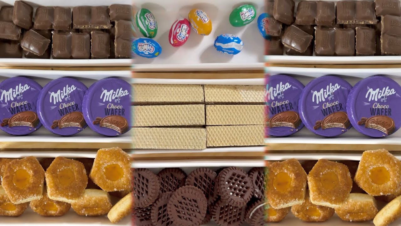 Filling platter with sweets 💗 relaxing 💗asmr 💗