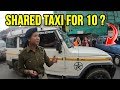 Darjeeling shared TAXI HUNT for 200 rupees !