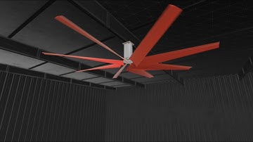 Humongous Fan | Big Industrial HVLS Overhead Ceiling Shop Fans