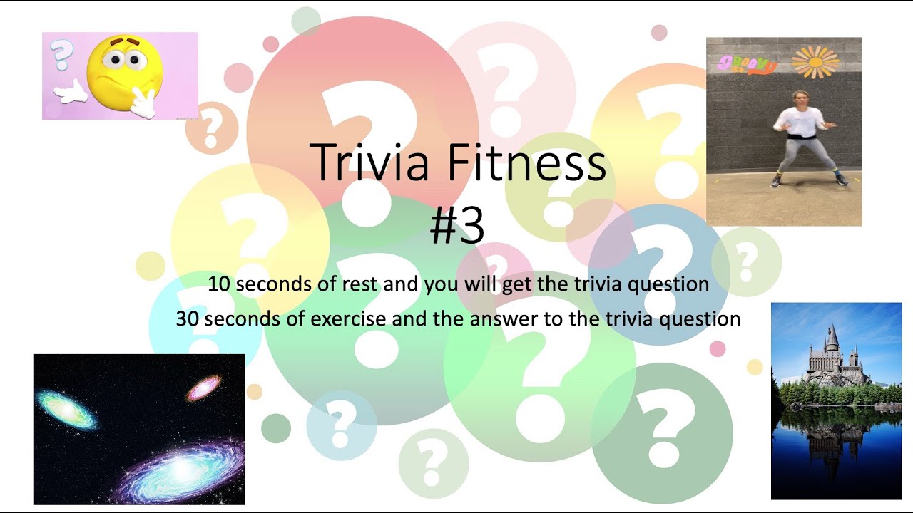 Trivia Fitness 3 Get Kids Moving Brain Break Pe Warm Up And Fitness Youtube