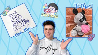 EP.1 | HOW TO MAKE YOUR AMIGURUMI PATTERN FROM SCRATCH! | @stitchnotes_