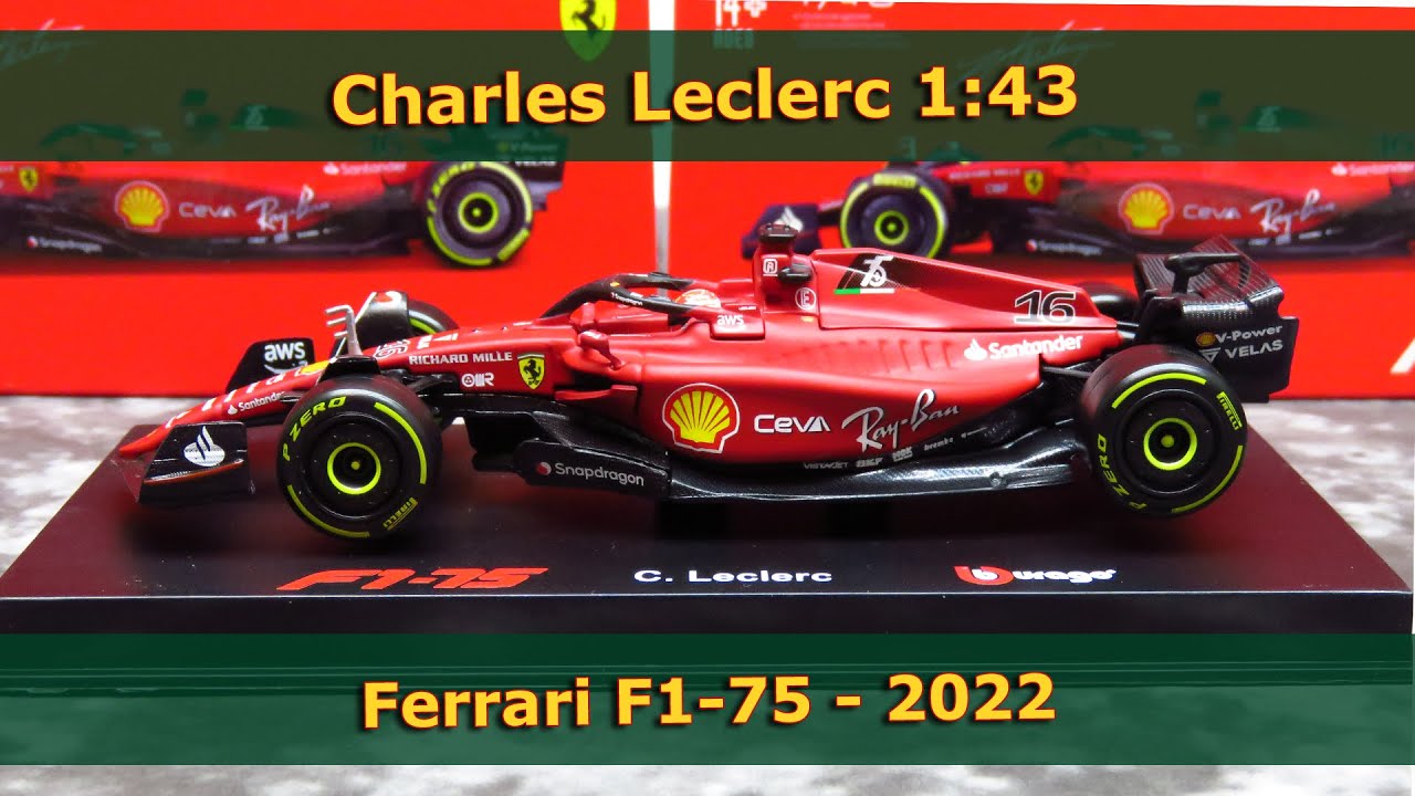 Ferrari F1-75 Charles Leclerc Bahrain GP 2022 1:43 - Looksmart Models