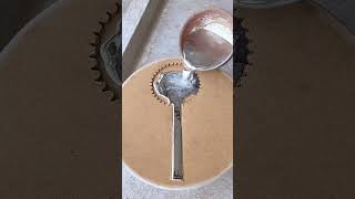 Gear se shape bana kar Aluminium casting 😲 | Satisfying ASMR #shorts #asmr #satisfying