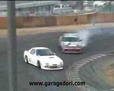 FC3S RX7 Drift @ Tsukuba 01/07 #2  - Driver : Karl...