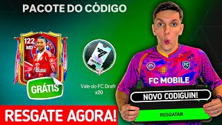 🚨RESGATE JÁ!🤩OLISE pra TODOS, NOVO CODIGUIN e MUITO VALE DRAFT GRÁTIS🔥 FC MOBILE 26