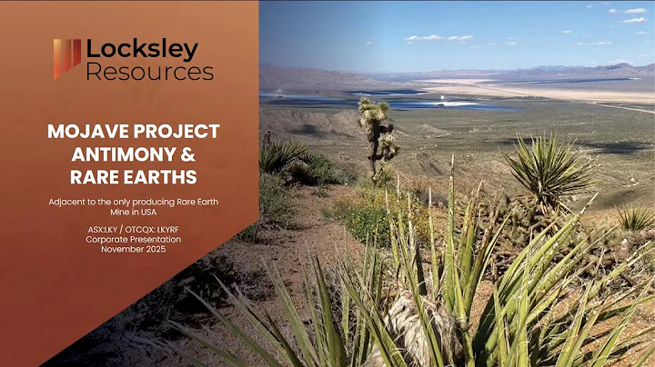 Locksley Resources Limited (OTCQX: LKYRF | ASX:LKY): Virtual Investor Conferences