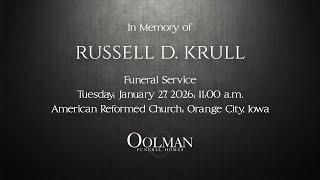 Russ Krull Funeral