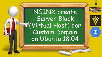 #4 NGINX Web Server Map A Domain, Server Block (Virtual Host) - Google Cloud Compute Engine