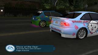 Need for Speed Underground on Hard [78] - Sprint 1 on 1 (Peugeot 206)