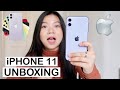 iPhone 11 (PURPLE) UNBOXING + CAMERA REVIEW!! Upgrade from iPhone 7 💸