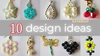 🔟 Beaded Earring Design Ideas 🌸🌻💎🍒 Beading Tutorials