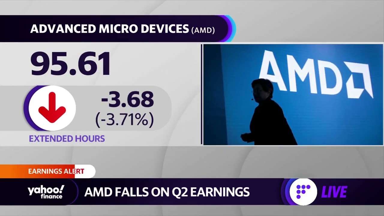 AMD Stock Drops After Earnings