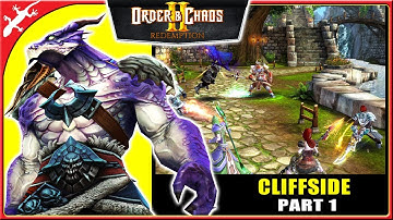 Order & Chaos 2: Redemption - Cliffside Missions Walkthrough Part 1 (ios Gameplay)