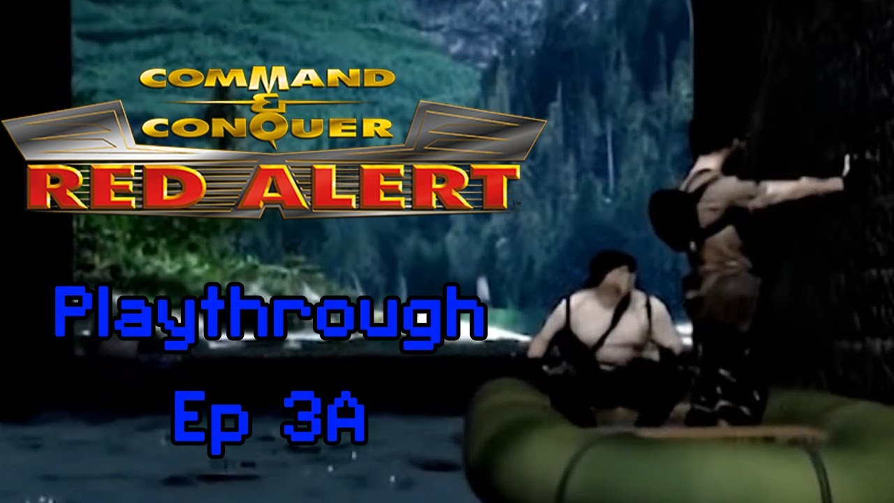 C&C Red Alert 1 Remastered Ally Playthrough Mission 3a Dead End North