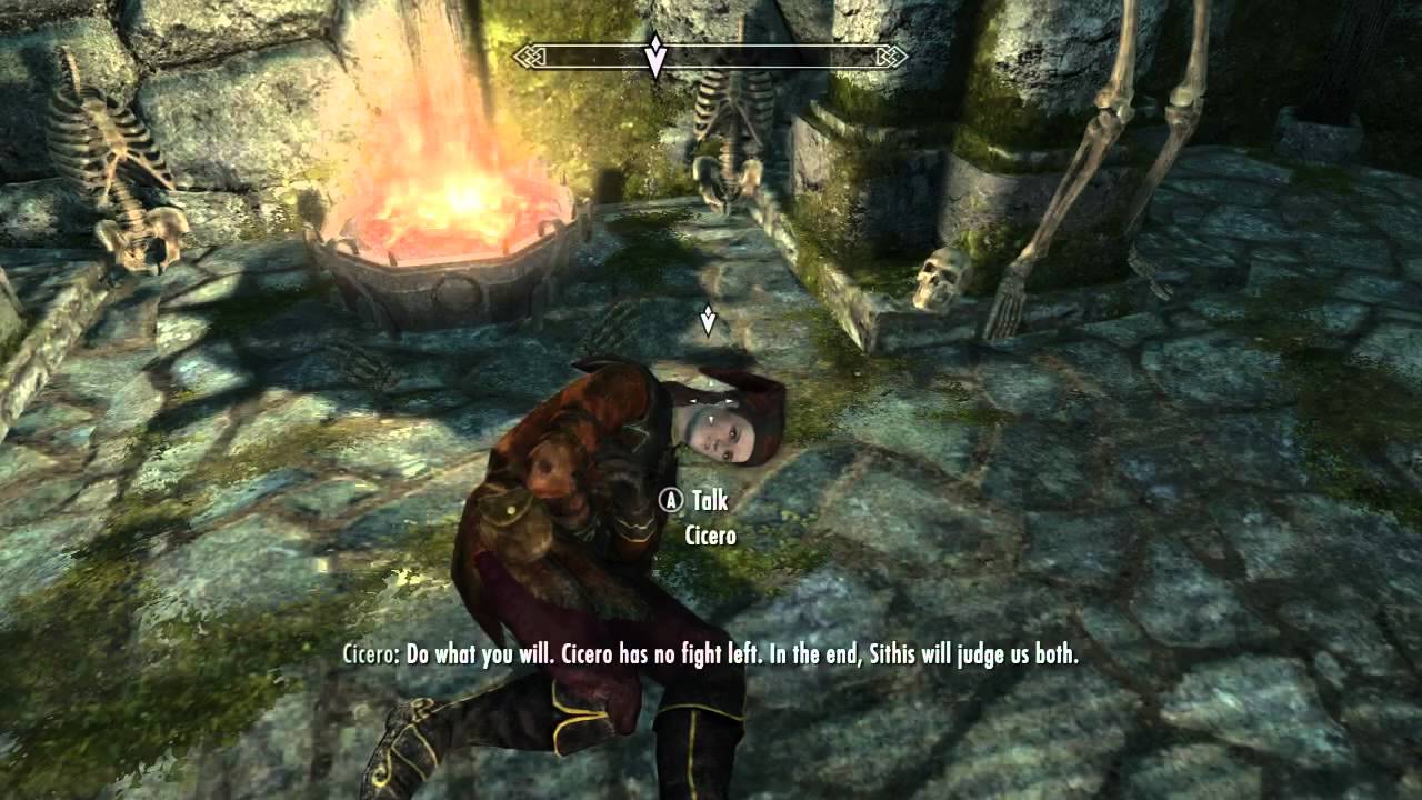 Skyrim - Dark Brotherhood Quests - The Cure for Madness (2/2)