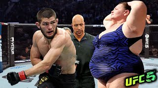 Khabib Nurmagomedov vs. Isla (EA sports UFC 5)