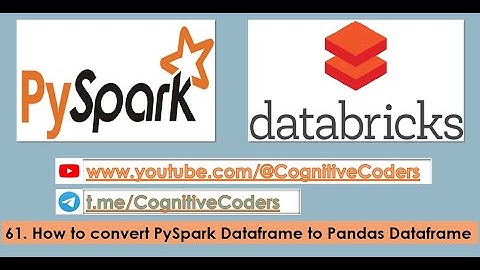 How to convert PySpark Dataframe to Pandas Dataframe | PySpark Tutorial