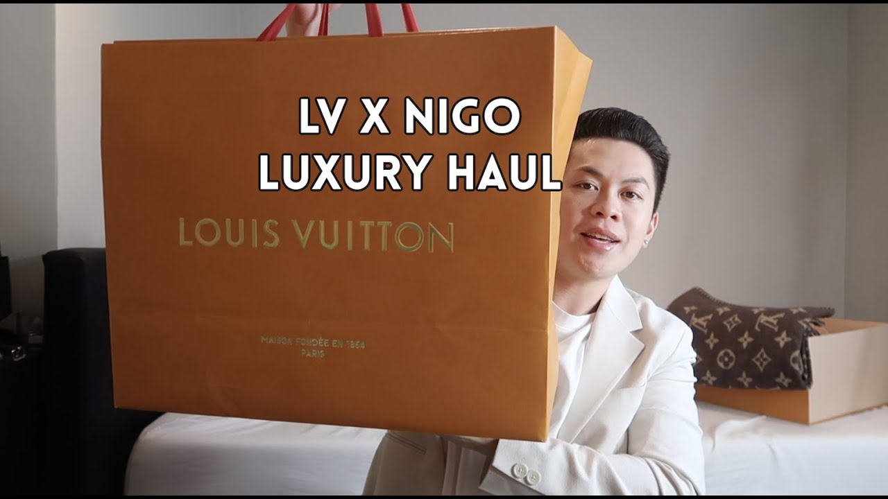 Louis Vuitton x Nigo Intarsia Jacquard Duck Short-Sleeved Crewneck, Luxury,  Apparel on Carousell
