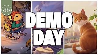 DEMO DAY #4 | FURNITURE BUILDING, MICE AND PLANTS?!