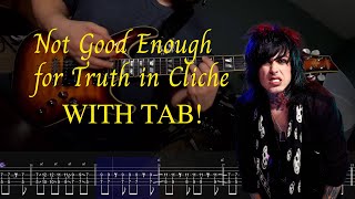 Escape the Fate - Not Good Enough for Truth in Cliche (Guitar Cover   TAB!)