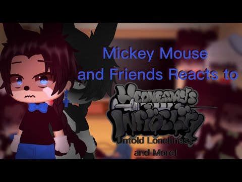 Mickey Mouse and friends react to FNF Wednesday Infidelity Untold Loneliness and more! (Part 11)