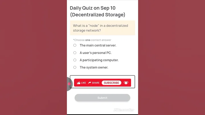 Xenea Wallet Quiz Answers Today | 10 September 2025 | Xenea Daily Quiz Solutions | Earn Rewards Fast