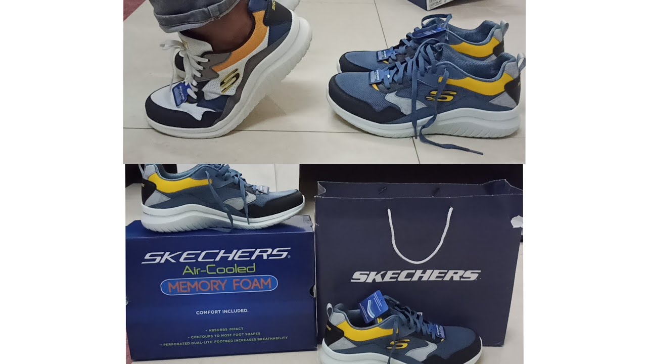consola Ciencias Diplomático skechers air cooled memory foam shoe unboxing and review - YouTube