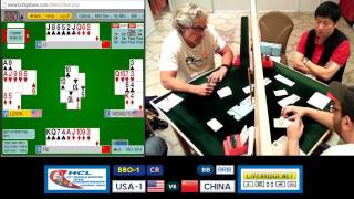 2015 WBTC BB-RR18 BBO-1[CR] USA-1 vs CHINA