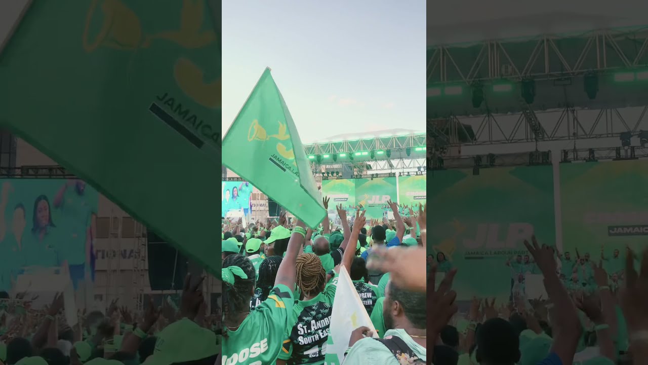 JLP Mass Rally In Halfway Tree