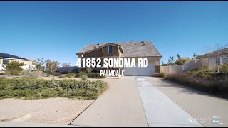 Home SOLD 41852 Sonoma Rd Palmdale CA 93551 60 Seconds