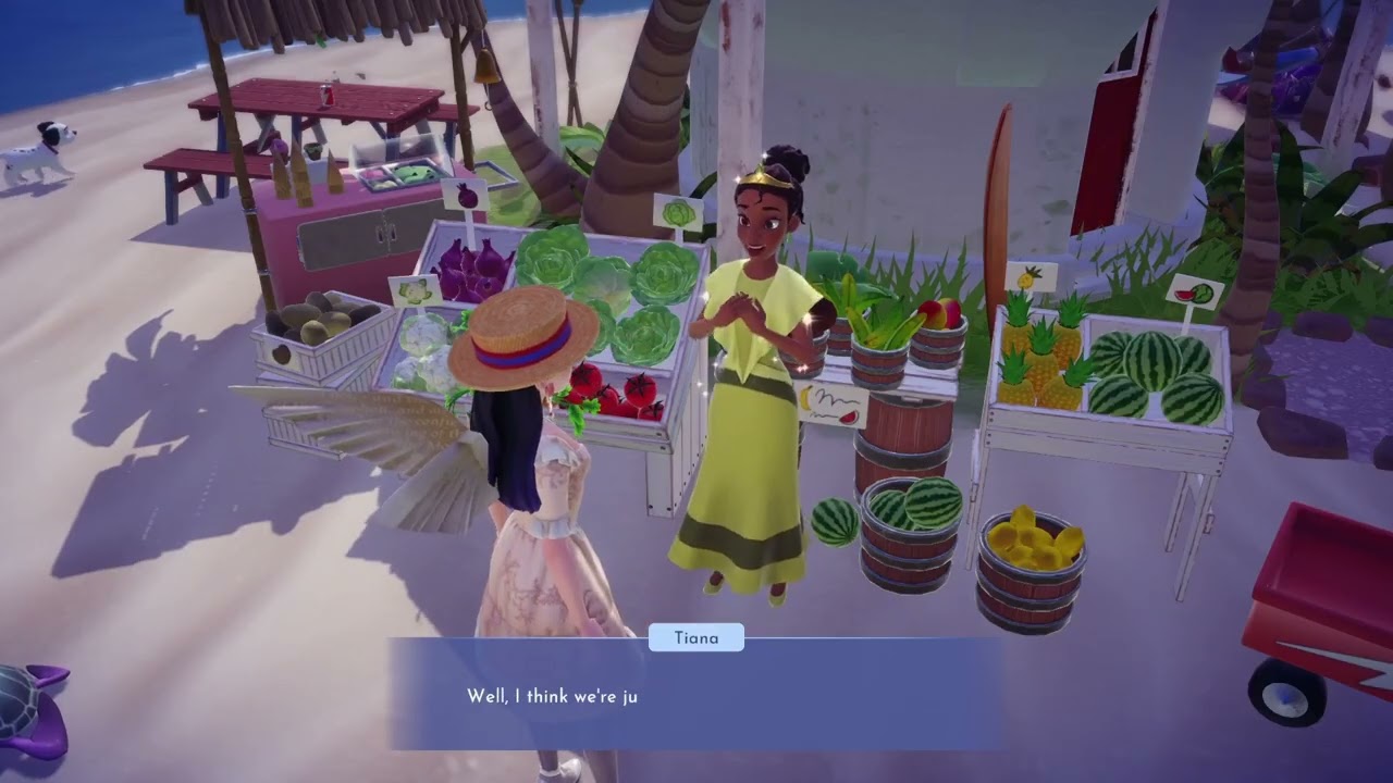 [Dreamlight Valley] 130. Villagers on Parade (Tiana Level 10)