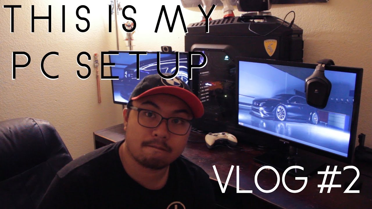 My Gaming PC Setup Vlog 2 - YouTube