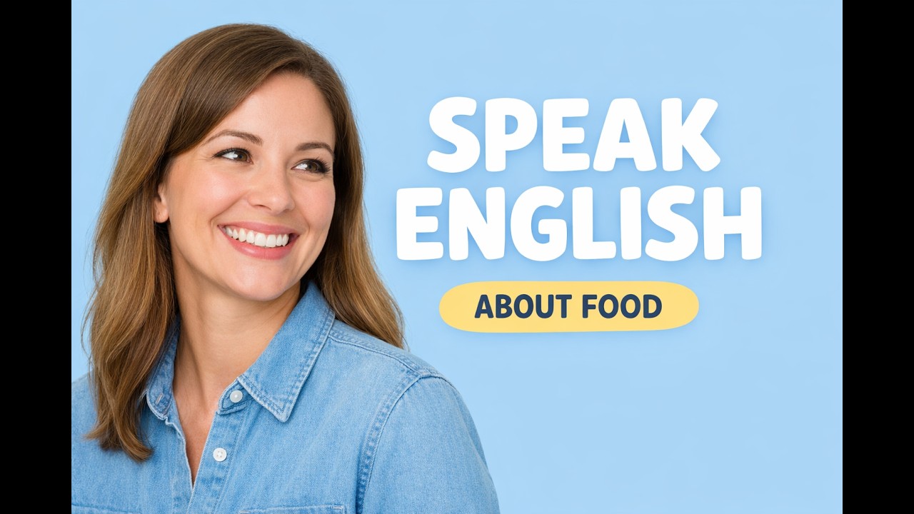 How to Talk About Your Favorite Food in English | Easy English Conversation