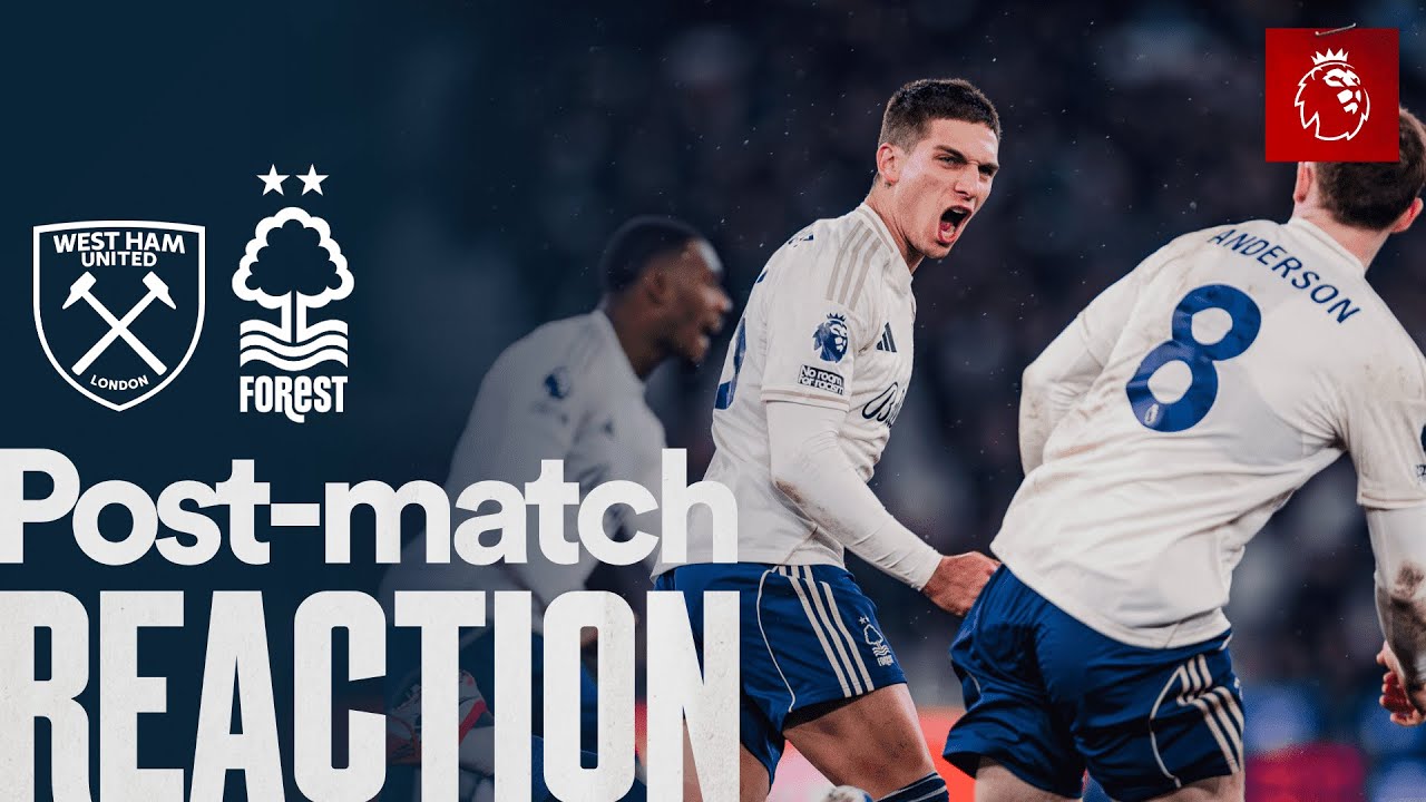 Nico Domínguez Reaction 🗣️ | West Ham United 1-2 Nottingham Forest | Premier League