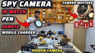 Cheapest CCTV Remote Camera || Spy Camera Spy Pen Camera Watch Mobile Charger In Wholesale Price