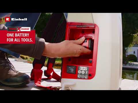Einhell GE-WS 18/150 Li-Solo Akumulatorska prskalica pod pritiskom, bez baterije i punjača - video 3
