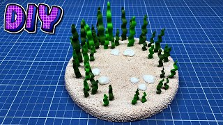 Como Fazer base de Fundo do Mar para Action Figures e Dioramas.