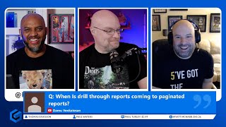 When Is drill through reports coming to Power BI Paginated reports? - Paginated Report Visual!!!