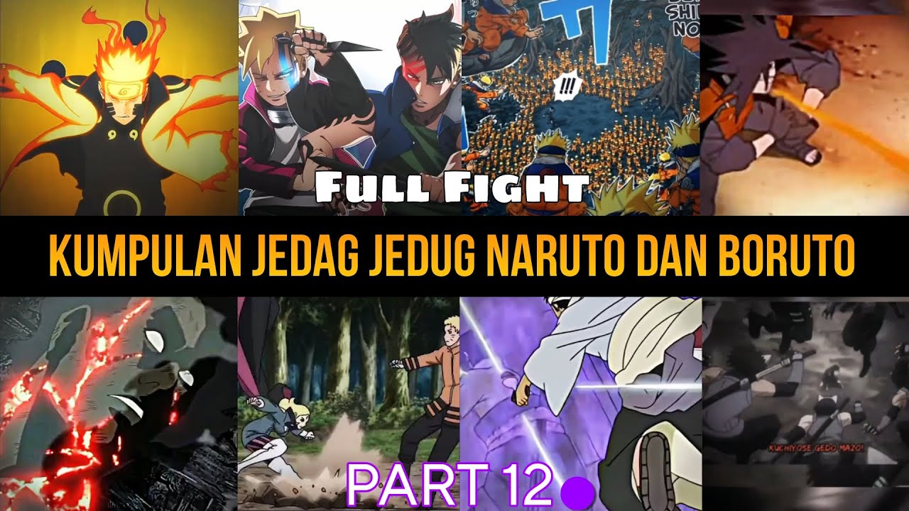 KUMPULAN JEDAG JEDUG NARUTO DAN BORUTO FULL FIGHT🔥 VIRAL TIKTOK - PART 12