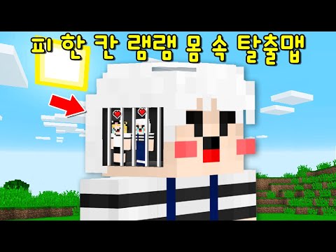 팬이 <strong>만든</strong> &amp;#39;피 한칸 램램 <strong>몸</strong> 속&amp;#39; 탈출맵! 램램의 <strong>몸</strong> 속에는 엄청난 트롤 함정들이? 스치면 사망ㅋㅋㅋ [마인크래프트]