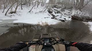 1999 Suzuki King Quad 300 - Snow Crawlin