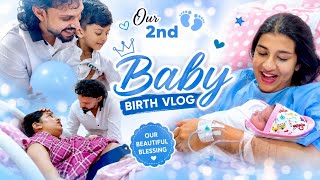 OUR BABY BOY IS HERE 😍❤️ | Birth vlog ❤️ | Sensree | Maneesh vishnu
